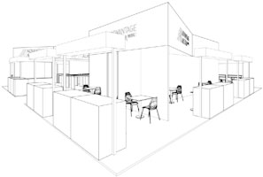 Messestand London Wine Fair